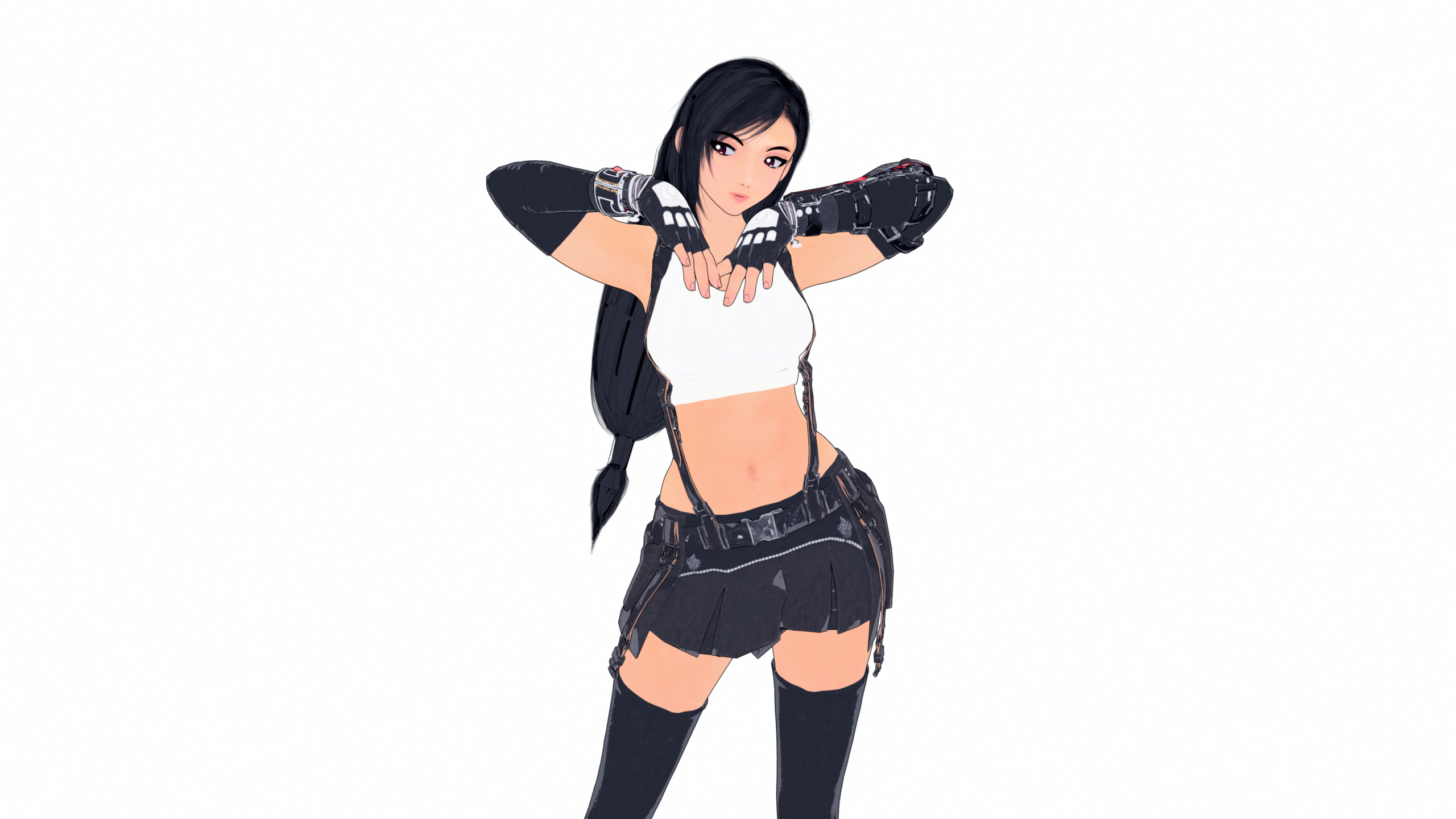 Cartoon Tifa