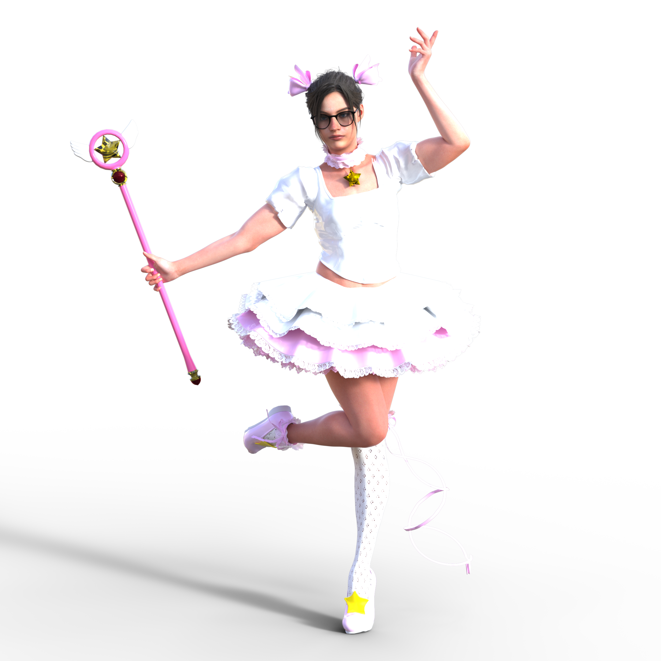 Claire Cosplaying as Cardcaptor Sakura