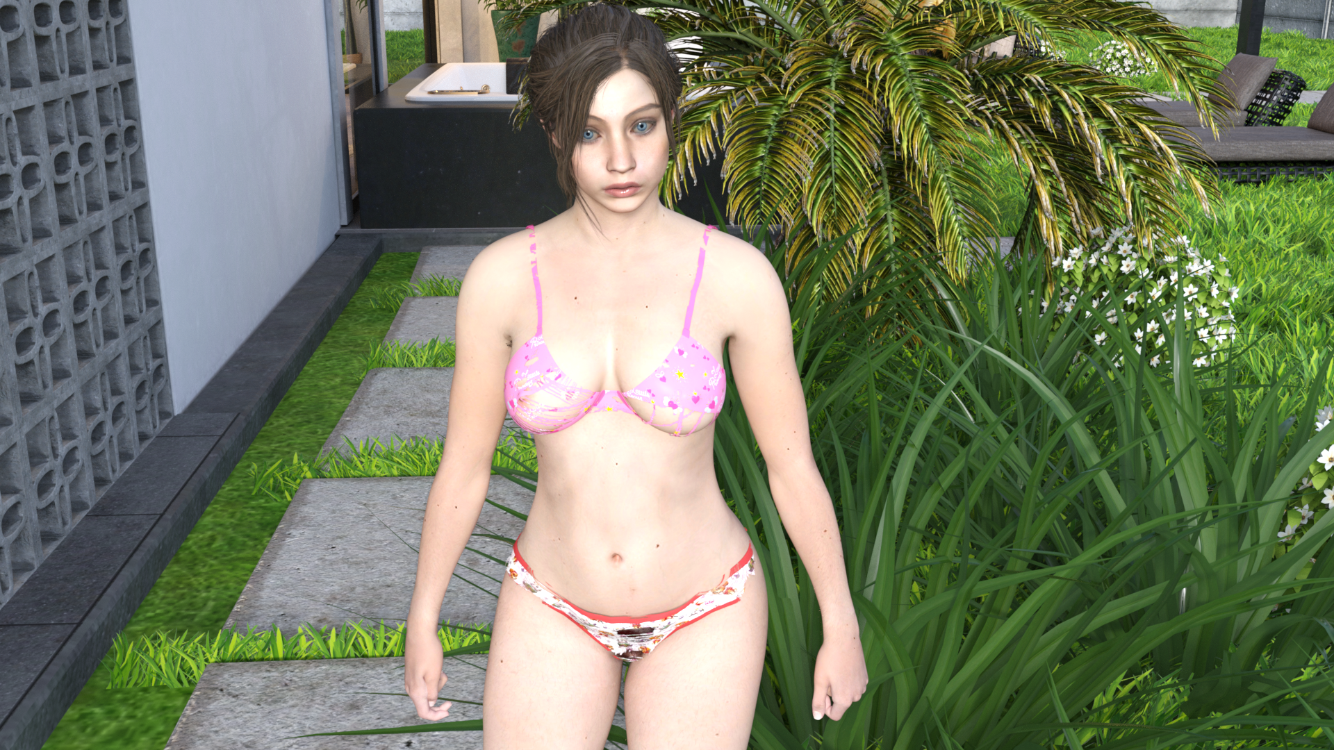 Claire’s undies get torn up